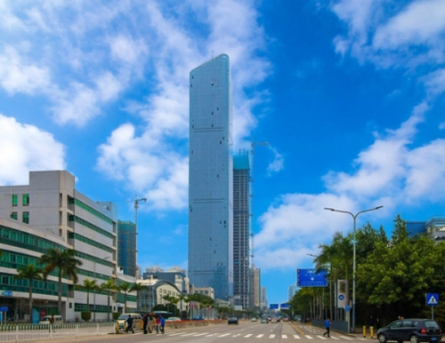 Tionscadal Foirgníochta & Natatorium Buleway: Túr Stórála Fuinnimh na Síne, Shenzhen
