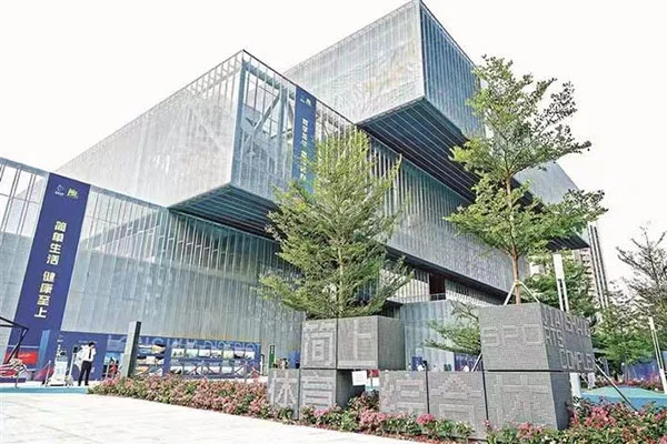 Tionscadal Linn Snámha Ionad Spóirt agus Cultúrtha Blueway: Coimpléasc Spóirt Jianshang Shenzhen Dúiche Longhua